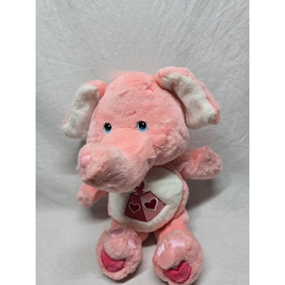 Care Bear Cousins Lots A Love Elephant Plush Toy Vtg 2004